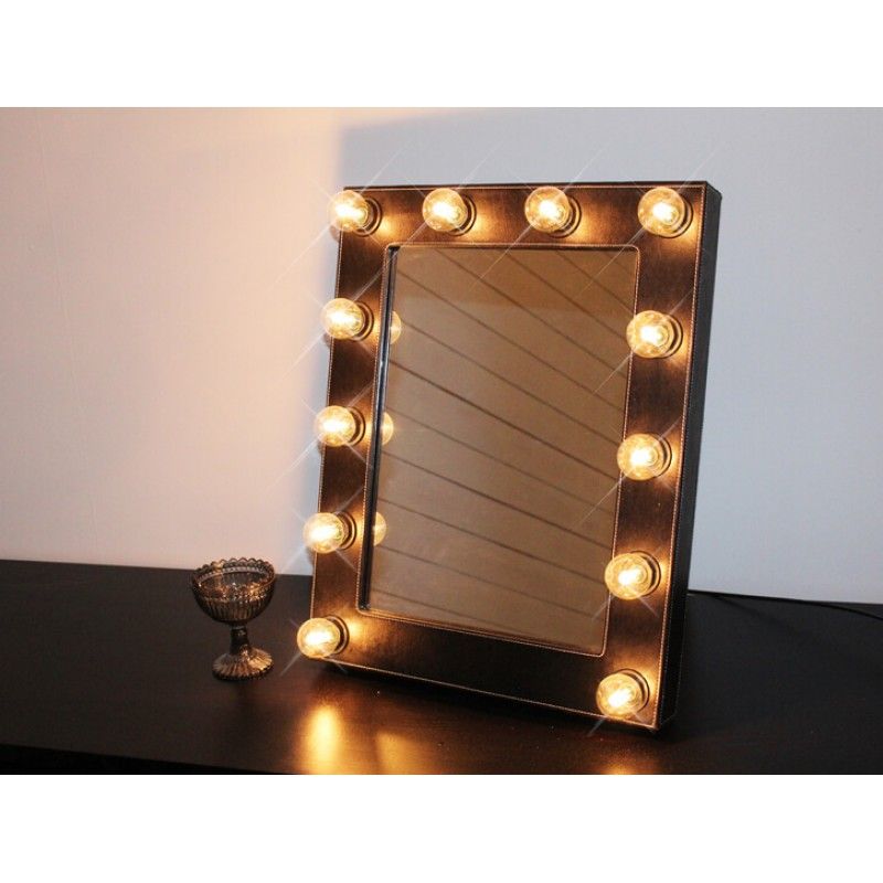 Зеркало Black Leather