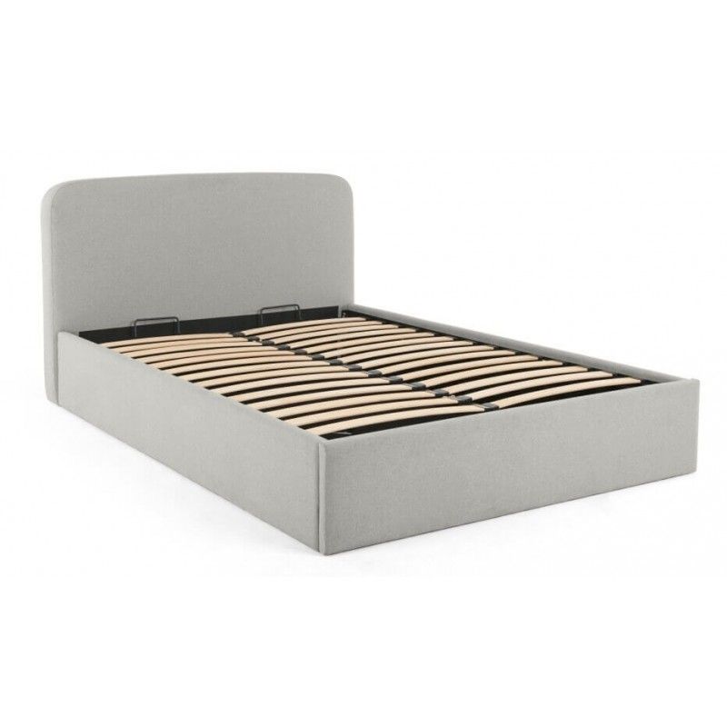 Кровать Besley с подъемным механизмом, серая