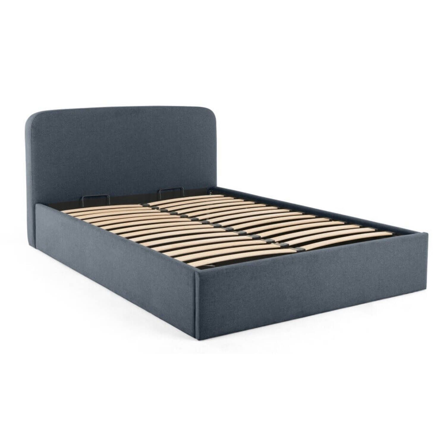 Кровать Besley с подъемным механизмом, синяя
