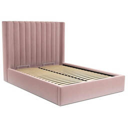 Кровать Cory с подъемным механизмом, розовая