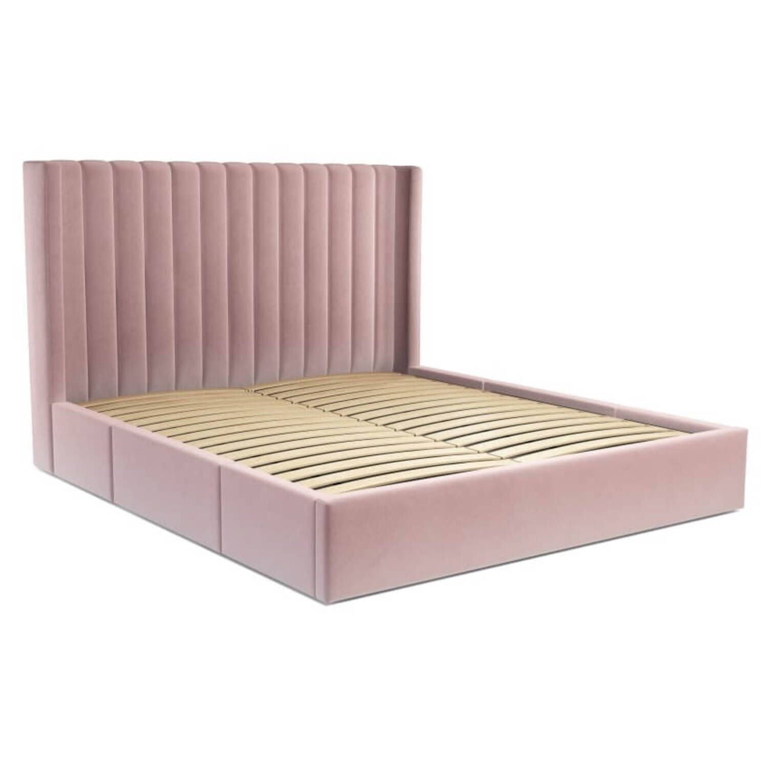 Кровать Cory с выдвижными ящиками для хранения, розовая