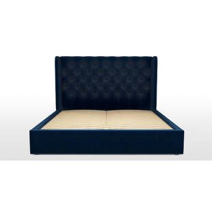 Кровать Romero с ящиками для хранения, синяя