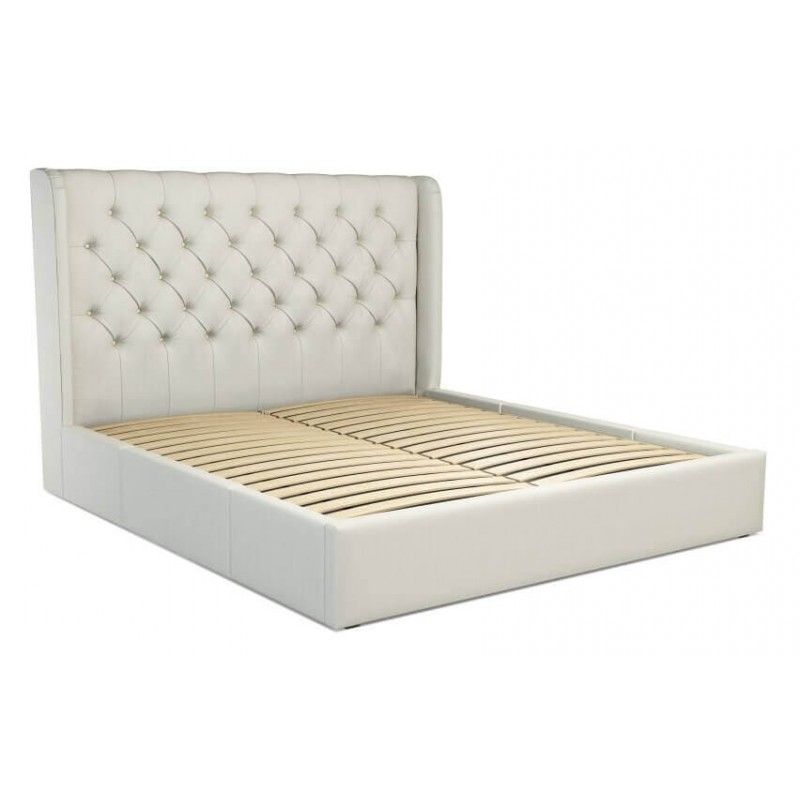 Кровать Romero с ящиками для хранения, белая