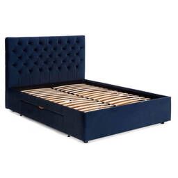 Кровать Skye с ящиками для хранения, синяя