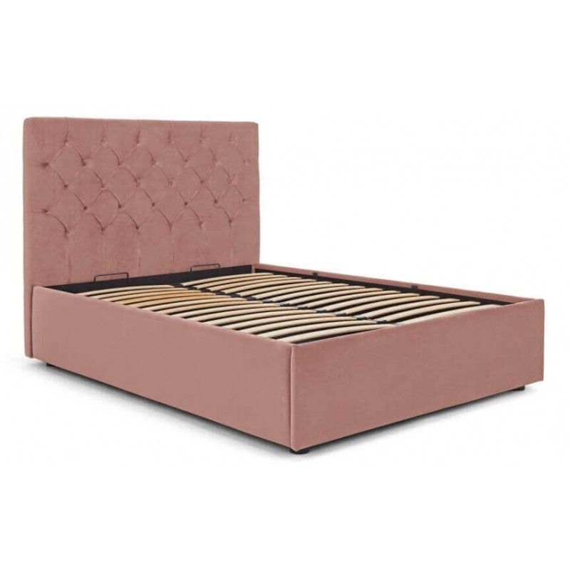 Кровать Skye с подъемным механизмом, розовая