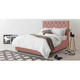 Кровать Skye с подъемным механизмом, розовая