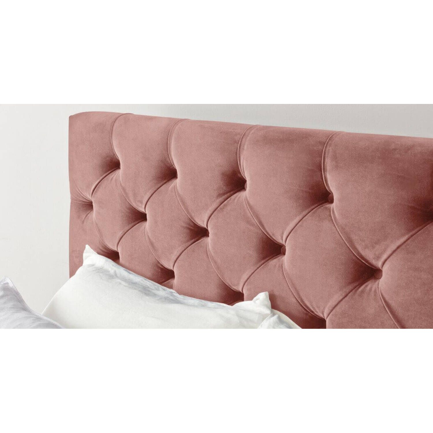 Кровать Skye с подъемным механизмом, розовая