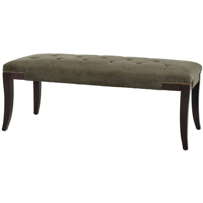 Банкетка Cardinal Bench, серо-зеленая