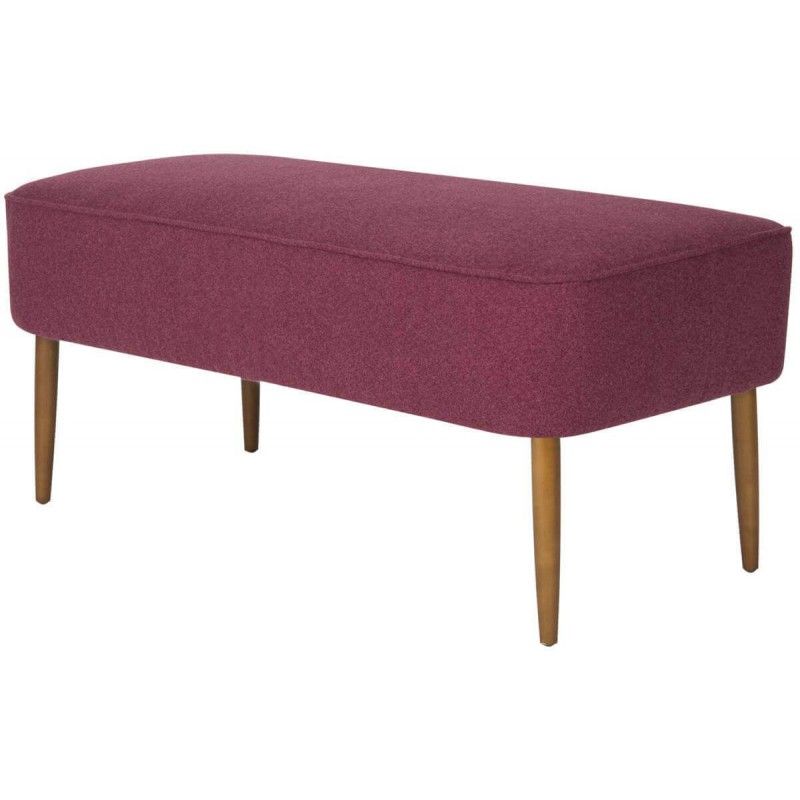 Банкетка Levi Bench, малиновая