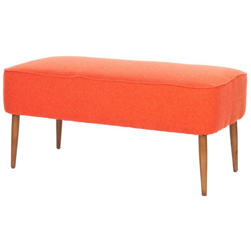 Банкетка Levi Bench, оранжевая