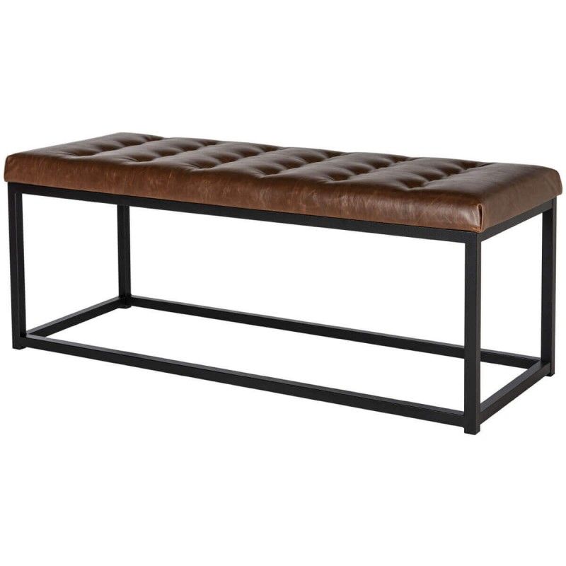 Банкетка Reynolds, темно-коричневая