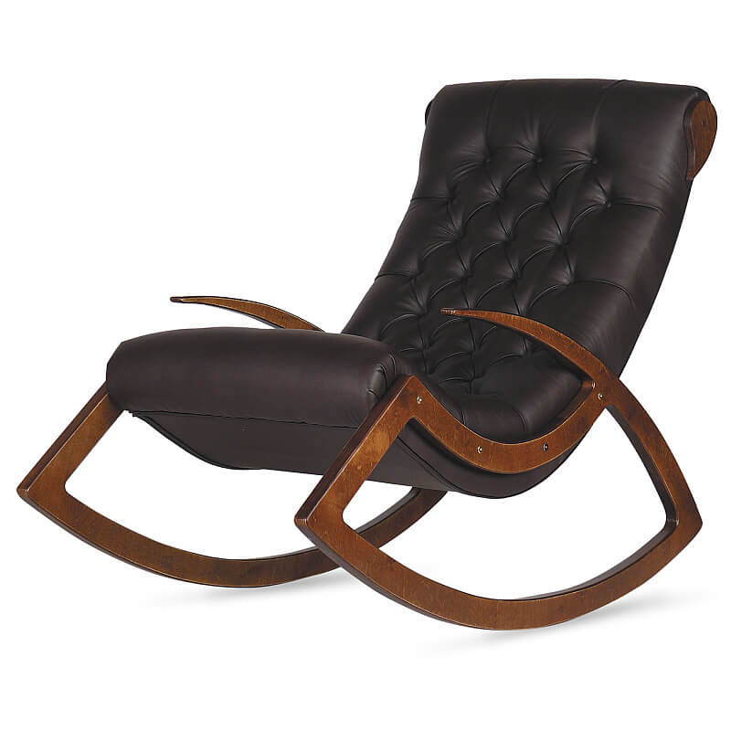 Кресло-качалка Данди, черное