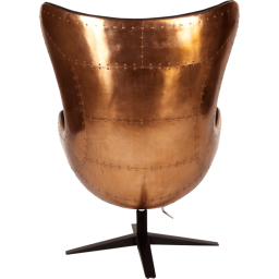 Кресло Egg Aviator Copper, черное