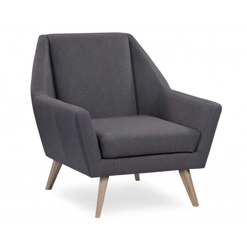 Кресло Angle, серое