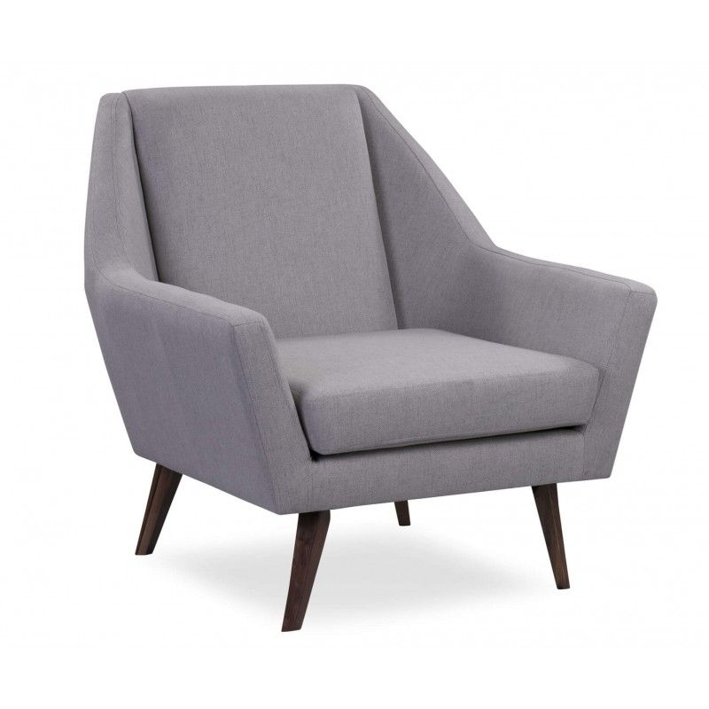 Кресло Angle, светло-серое