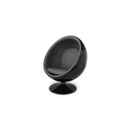 Кресло-шар Ball Chair черно-серое