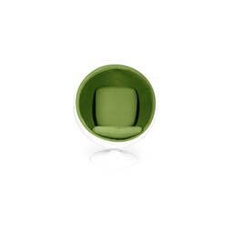 Кресло-шар Ball Chair бело-зеленое