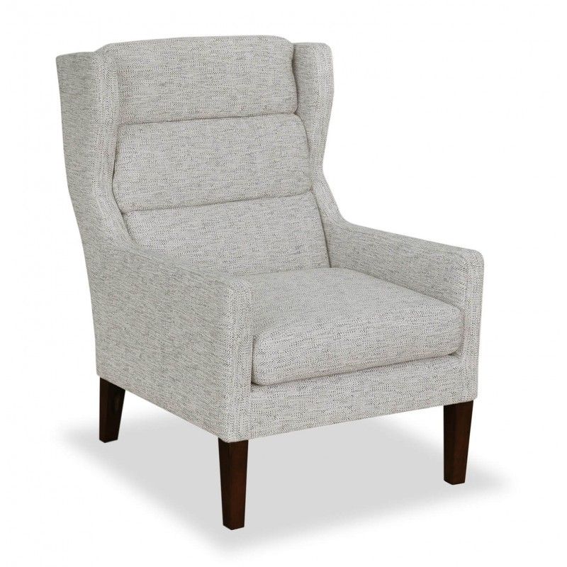 Кресло Borge, светло-серое