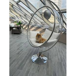 Прозрачное кресло шар Bubble Chair, напольное