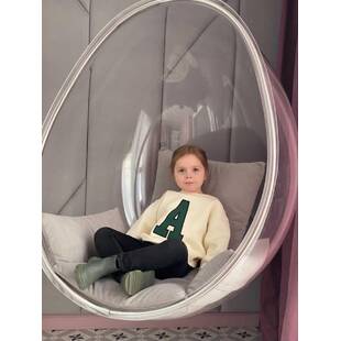 Прозрачное подвесное кресло яйцо Bubble Chair