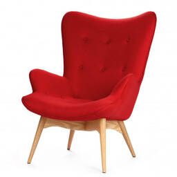 Кресло Contour красное