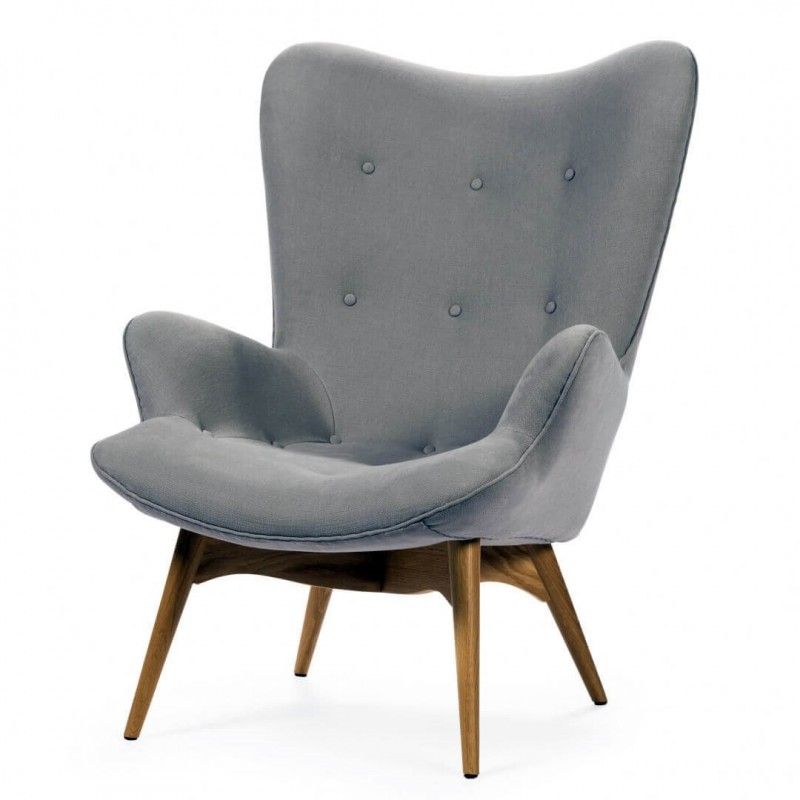 Кресло Contour серое