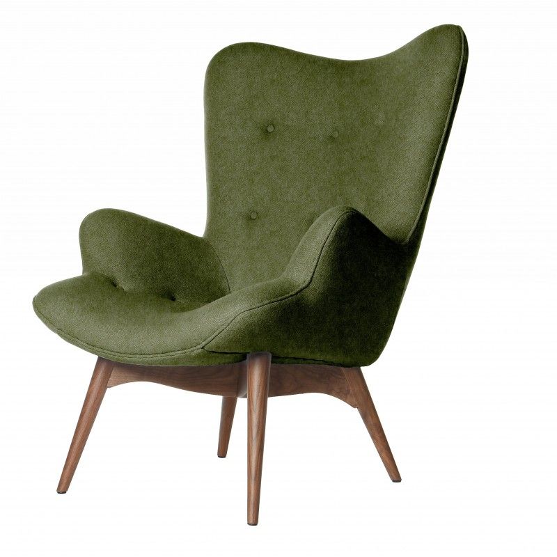 Кресло Contour зеленое