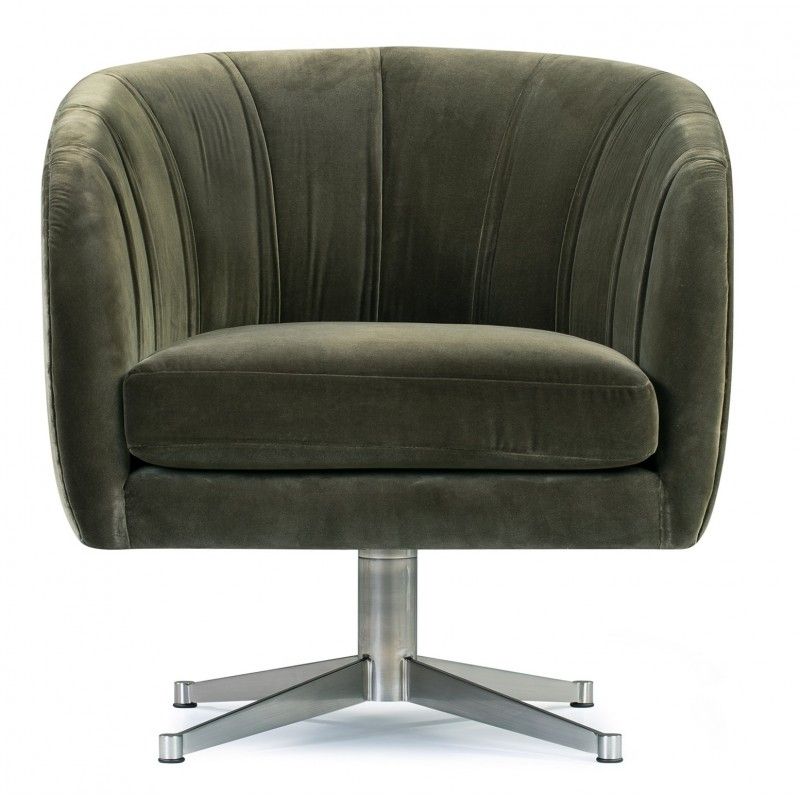 Кресло Crescent, зеленое