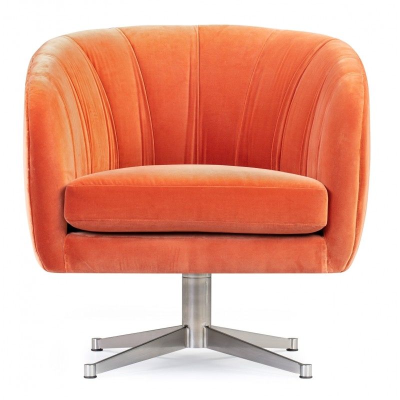Кресло Crescent, оранжевое