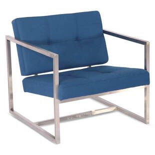 Кресло Cube синее