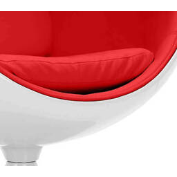 Eero Aarnio Egg Chair бело-красное