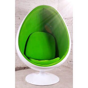 Eero Aarnio Egg Chair бело-зеленое