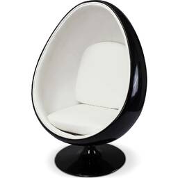 Eero Aarnio Egg Chair черно-белое
