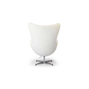 Белое кресло Egg