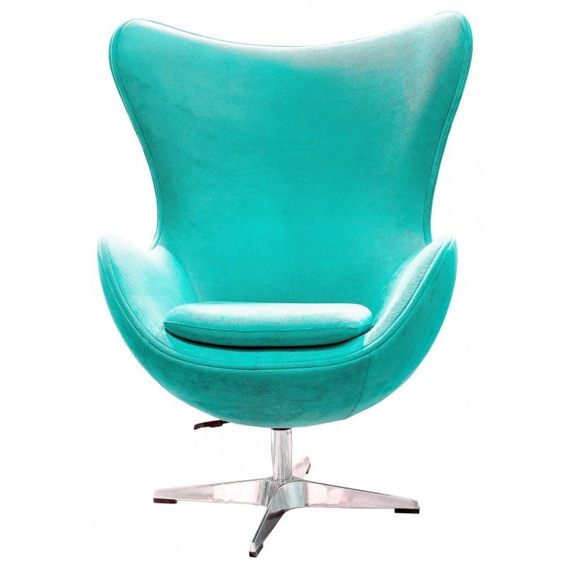 Бирюзовое кресло Egg