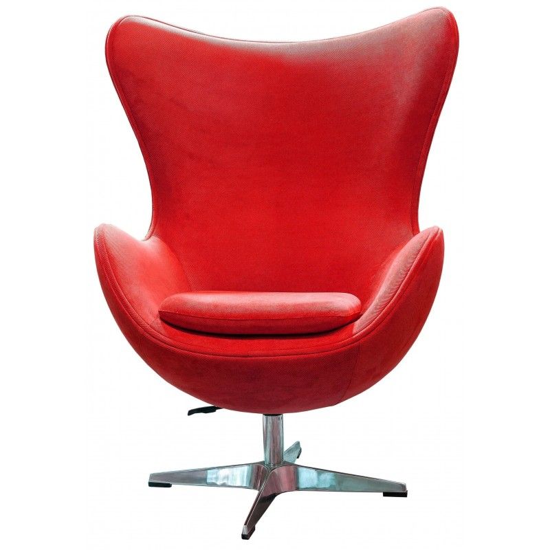 Красное кресло Egg