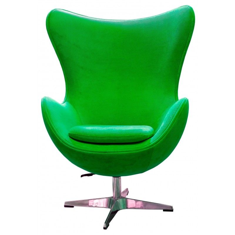 Зеленое кресло Egg