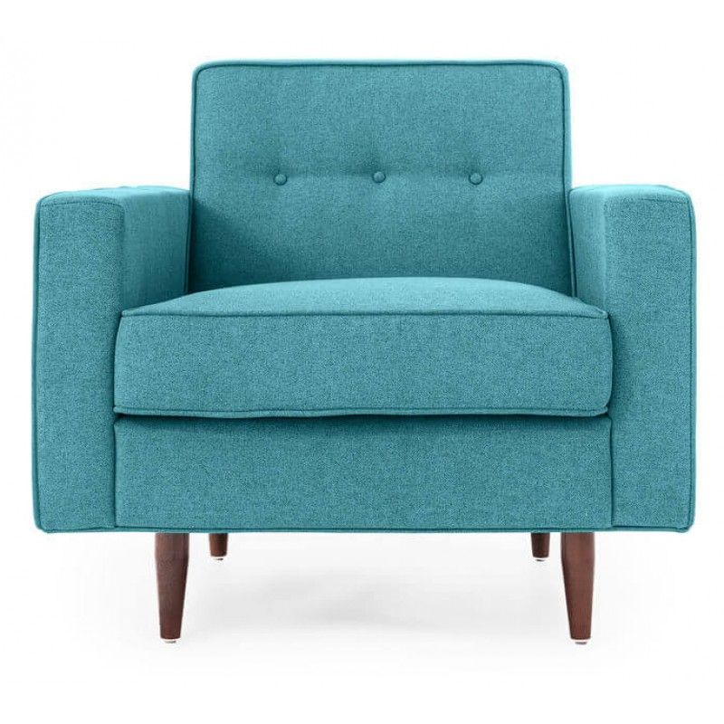 Кресло Eleanor, бирюзовое