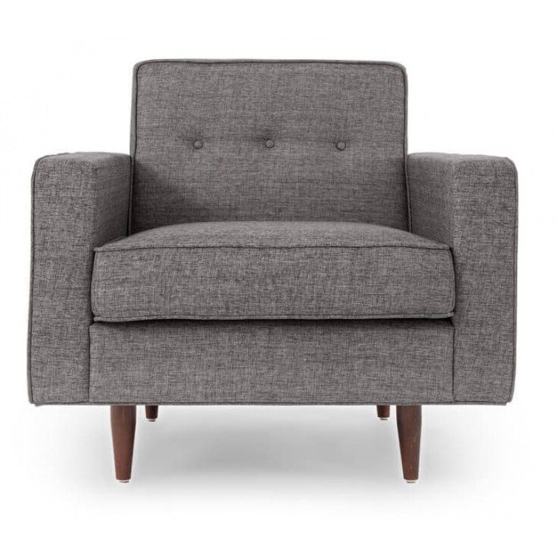 Кресло Eleanor, серое