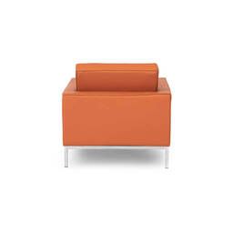Кресло Florence, оранжевое, экокожа