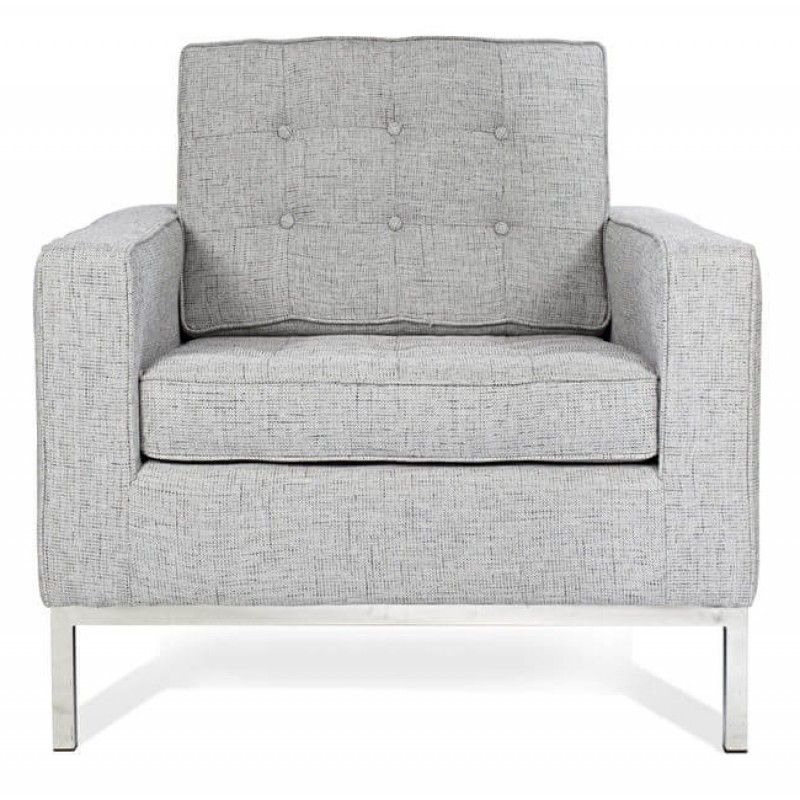 Кресло Florence, светло-серое