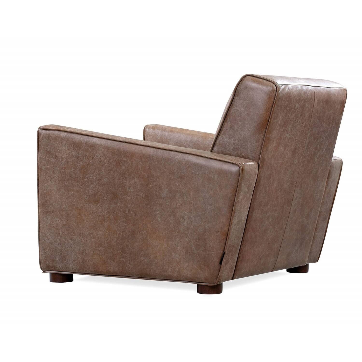 Кресло Maxwell, коричневое, натуральная кожа