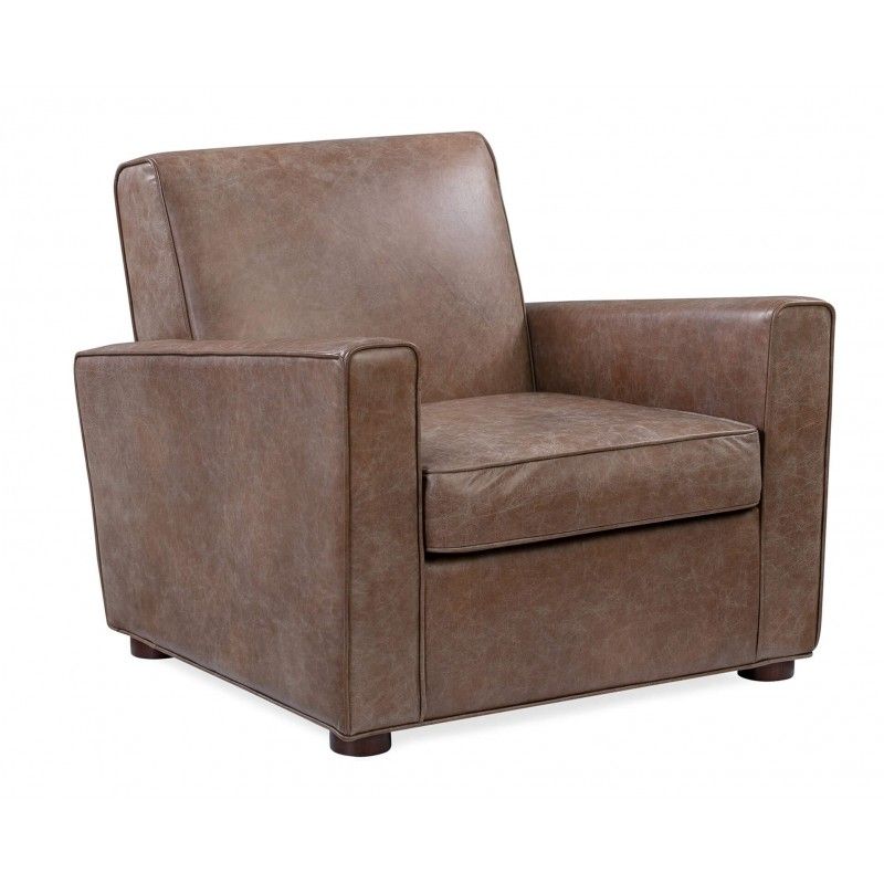 Кресло Maxwell, коричневое, натуральная кожа