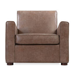 Кресло Maxwell, коричневое, натуральная кожа