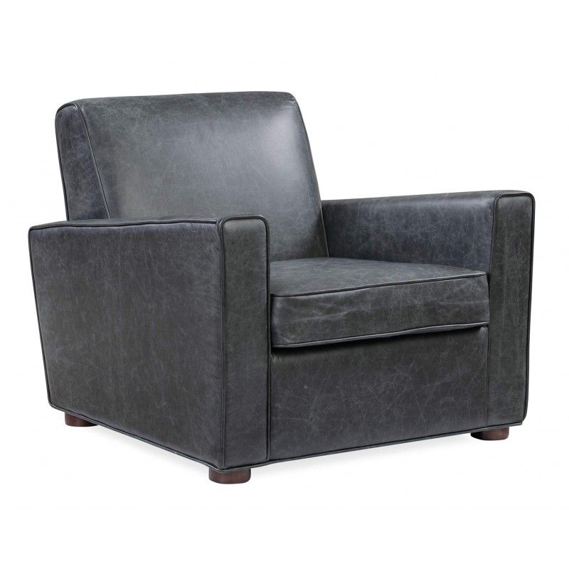 Кресло Maxwell, черное, экокожа