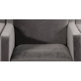 Кресло Monroe серый вельвет