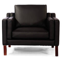 Кресло Monroe, черное, экокожа