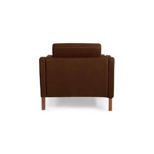 Кресло Monroe, коричневое, экокожа