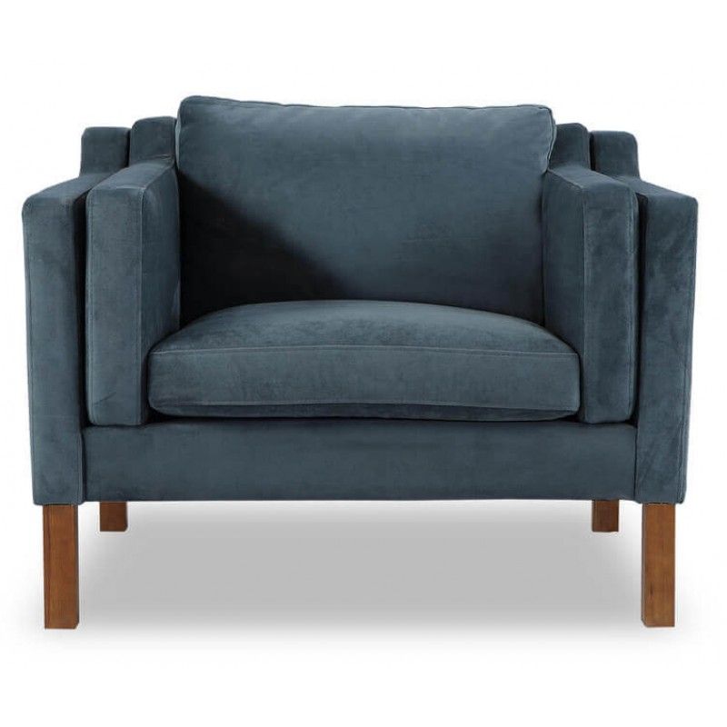 Кресло Monroe синее