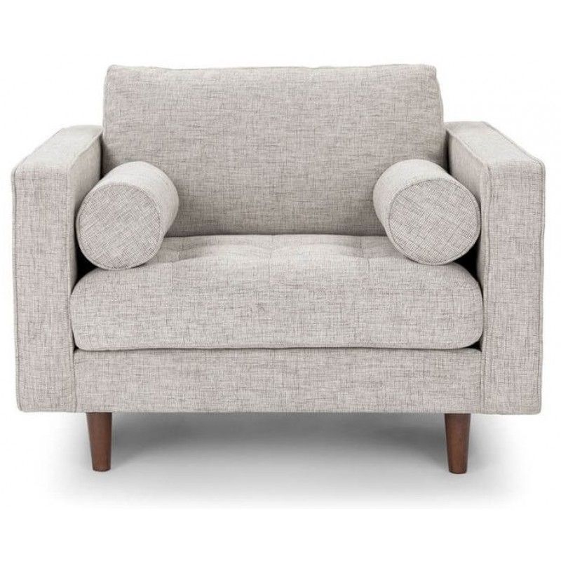 Кресло Sven, светло-серое